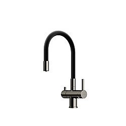 Смеситель для кухни Sancos Lucia SC4004GG вороненая сталь купить в интернет-магазине сантехники Sanbest