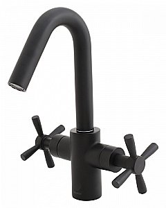 Смеситель для раковины Orange Mia M34-011b черный купить в интернет-магазине сантехники Sanbest