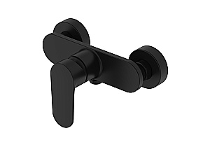 Cмеситель для душа Aquatek НИКА Set 2 в 1 (AQ1860MB+AQ2017MB) черный матовый купить в интернет-магазине сантехники Sanbest