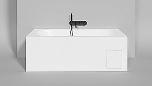 Ванна Salini Ornella AXIS Kit S-Sense 170x80 102414G белая купить в интернет-магазине Sanbest