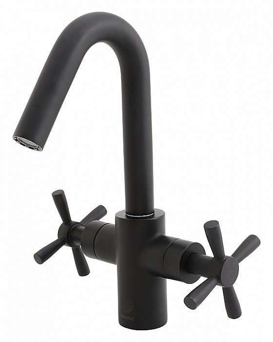 Смеситель для раковины Orange Mia M34-011b черный купить в интернет-магазине сантехники Sanbest