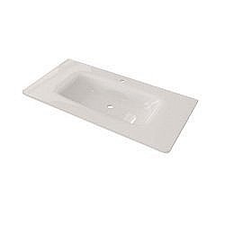 Раковина стеклокерамика Caprigo Аккорд без бортика 90 купить в интернет-магазине сантехники Sanbest