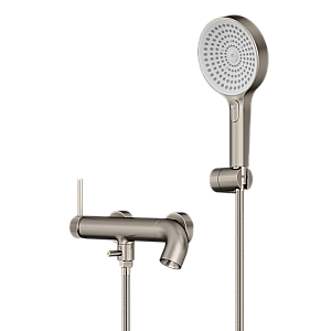 Смеситель для ванны Elghansa RADIANT XQ 2347181-Gun оружейная сталь матовая купить в интернет-магазине сантехники Sanbest