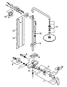 Душевая система Grohe Euphoria System 23058003 купить в интернет-магазине сантехники Sanbest