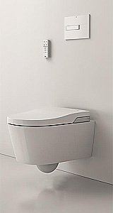 Унитаз подвесной Roca Inspira in-Wash 803060001 безободковый купить в интернет-магазине Sanbest