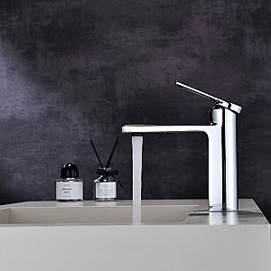 Смеситель для раковины Black&white Gravity GF-7103-С хром купить в интернет-магазине сантехники Sanbest