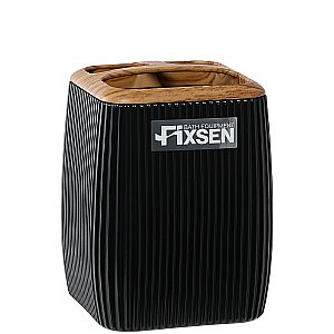 Стакан Fixsen Black Wood FX-401-3 черный купить в интернет-магазине сантехники Sanbest