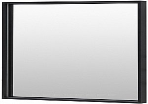 Зеркало De Aqua Алюминиум 261705 120 черный в ванную от интернет-магазине сантехники Sanbest