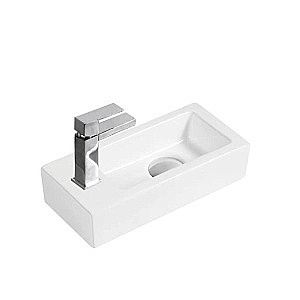 Раковина Ceramalux N 36,5 9272 белая купить в интернет-магазине Sanbest