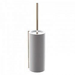 Ершик напольный Bertocci Easy Белый/розовое золото купить в интернет-магазине сантехники Sanbest