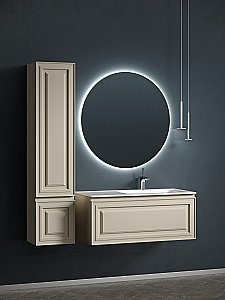 Тумба с раковиной Sancos Very VR100RCE + CN7015 100 для ванной в интернет-магазине Sanbest