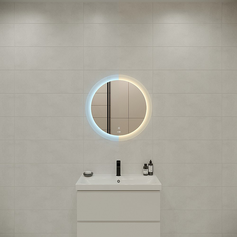 Зеркало Cersanit LED 012 design 72x72 в ванную от интернет-магазине сантехники Sanbest