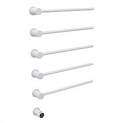 Полотенцесушитель электрический ABBER Charme AH4005MW белый матовый купить в интернет-магазине сантехники Sanbest