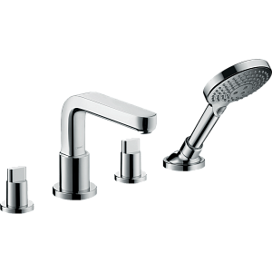 Смеситель для ванны Hansgrohe Metris S 31446000 купить в интернет-магазине сантехники Sanbest