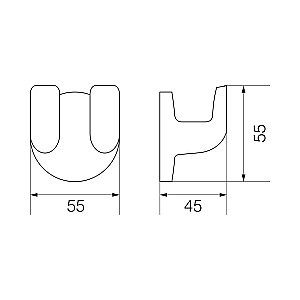 Крючок Veragio Oscar OSC-5232.BR купить в интернет-магазине сантехники Sanbest
