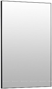 Зеркало De Aqua Сильвер 261669 50 черный в ванную от интернет-магазине сантехники Sanbest