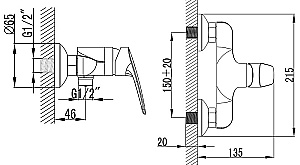 Инсталляция для унитаза Azario AZ-8010-1000 купить в интернет-магазине сантехники Sanbest