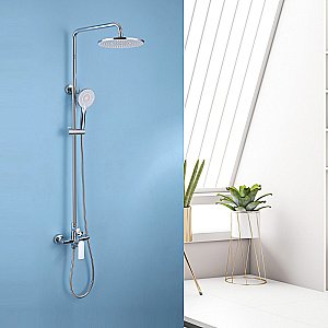 Душевая система Abber Weiss Insel AF8020L хром купить в интернет-магазине сантехники Sanbest