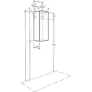 Пенал Aquaton Асти 35 1A262903AX2B0 белый для ванной в интернет-магазине сантехники Sanbest