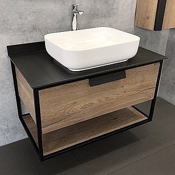 Тумба с раковиной Comforty Кёльн 90 1 для ванной в интернет-магазине Sanbest