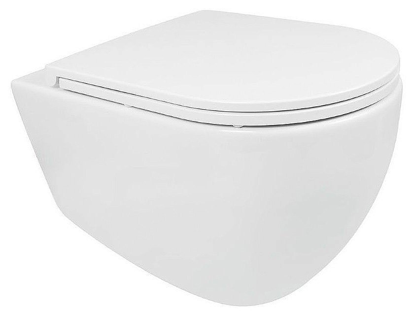 Унитаз подвесной Isvea Infinity 10NF02001SV-2L белый матовый, безободковый купить в интернет-магазине Sanbest