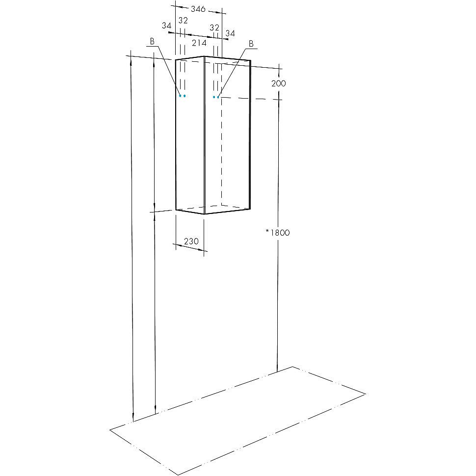 Пенал Aquaton Асти 35 1A262903AX2B0 белый для ванной в интернет-магазине сантехники Sanbest
