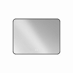 Зеркало Vincea 80х60 VLM-3VC800B-2 черное в ванную от интернет-магазине сантехники Sanbest