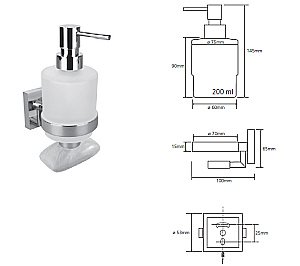 Диспенсер Bemeta Beta 132109182 купить в интернет-магазине сантехники Sanbest