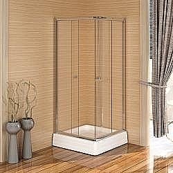 Шторка к квадратному душевому углу Радомир 80 ЛЮКС купить в интернет-магазине Sanbest