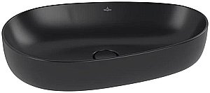 Раковина накладная Villeroy&Boch Antao 65 4A7465R7 черная матовая купить в интернет-магазине Sanbest