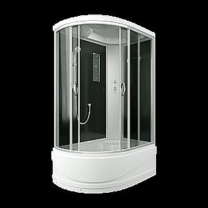 Душевая кабина Alex Baitler 120х80 ER3512TP стекло тонированное/профиль хром купить в интернет-магазине Sanbest