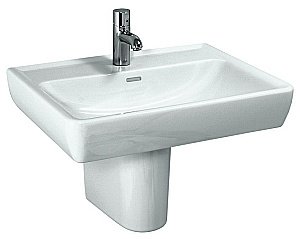 Раковина Laufen Pro 8.1895.1.000.104.1 белая купить в интернет-магазине Sanbest