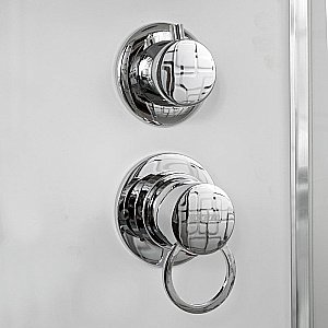 Душевая кабина DTO Серия ЕМ ЕМ2710 LED 100x100 купить в интернет-магазине Sanbest