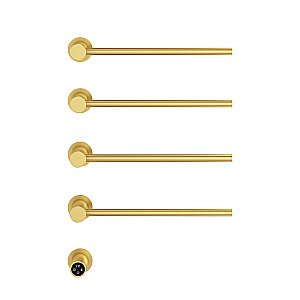 Полотенцесушитель электрический Vincea VTD-2H1BG брашированное золото с таймером купить в интернет-магазине сантехники Sanbest