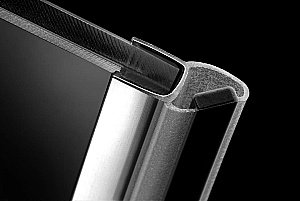 Душевой уголок Radaway Almatea KDD 80х80 32162-01-08N стекло коричневое/профиль хром купить в интернет-магазине Sanbest