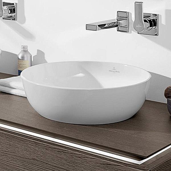 Раковина накладная Villeroy&Boch Artis 43 41794301 альпийский белый купить в интернет-магазине Sanbest