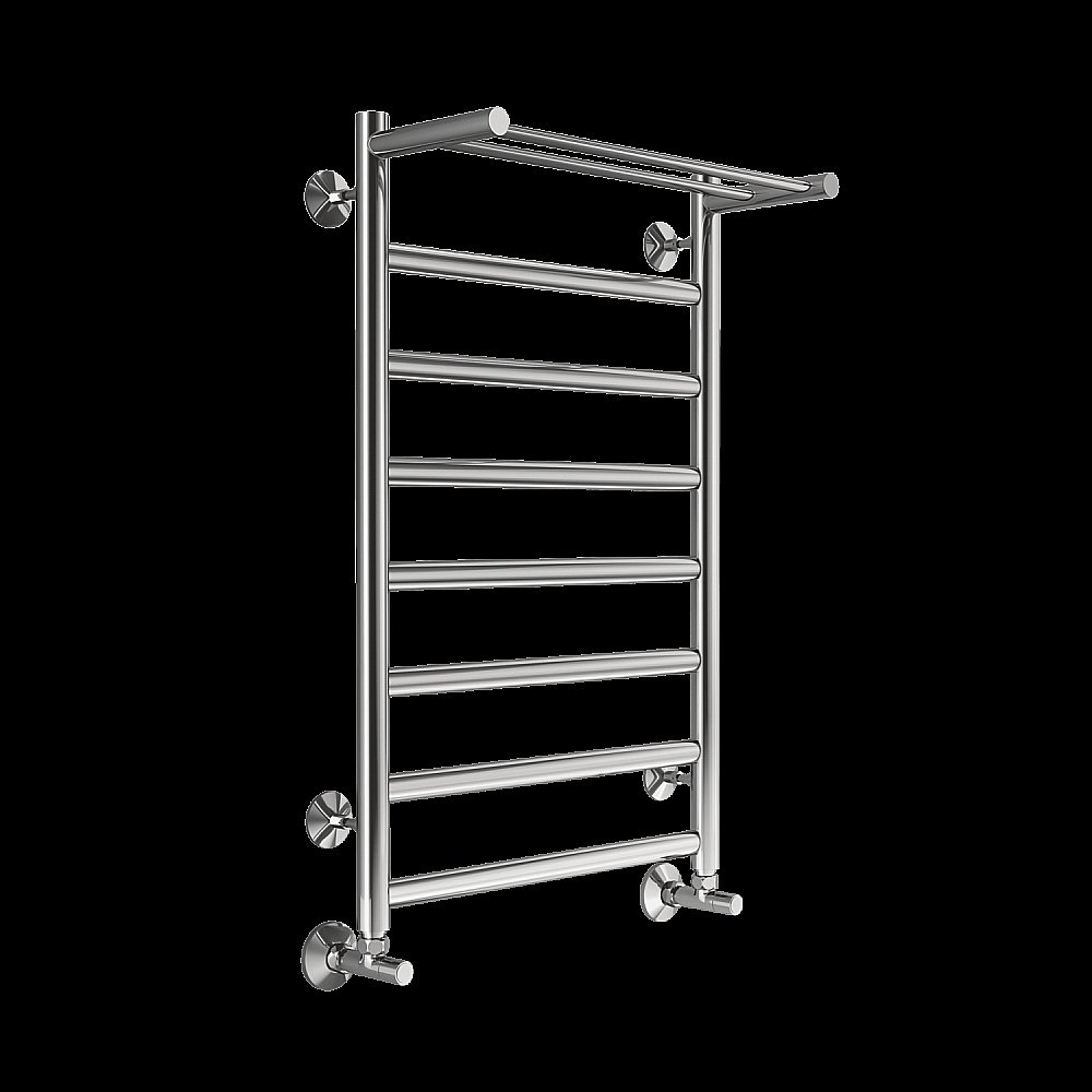 Полотенцесушитель водяной Terminus Хендрикс П8 500х800 с полкой купить в интернет-магазине сантехники Sanbest