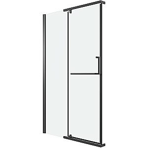 Душевая дверь Grossman Pragma 100 100.K33.03.100.21.00 стекло прозрачное/профиль черный матовый купить в интернет-магазине Sanbest