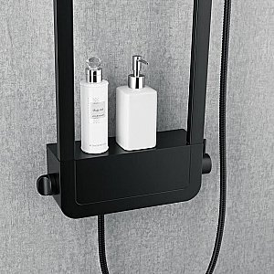 Душевая система Black&White Seasons W1020 черный бархат купить в интернет-магазине сантехники Sanbest