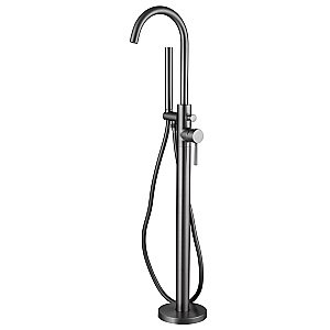 Смеситель для ванны Abber Wasser Kreis AF8115NGN никель купить в интернет-магазине сантехники Sanbest