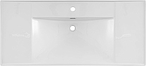 Тумба с раковиной Aquanet Nova Lite 2.0 110 346328+347434 бежевая матовая для ванной в интернет-магазине Sanbest