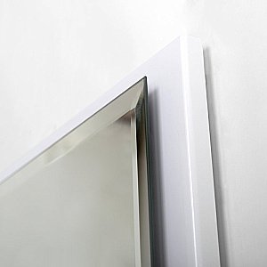 Зеркало Cezares CZR-SPC-INT-800-900-LED-TCH-WARM-BL белое в ванную от интернет-магазине сантехники Sanbest