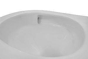 Унитаз подвесной с инсталляцией Azario Grado AZ-100-100F+AZ-0046-UQ3+AZ-100-002F белый/кнопка хром, безободковый, с крышкой микролифт, слив торнадо купить в интернет-магазине Sanbest