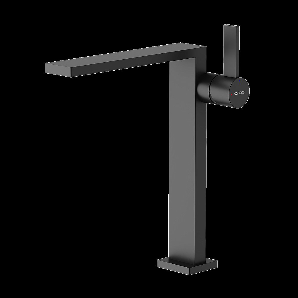 Смеситель для раковины Sancos Linn SC9020MB черный матовый купить в интернет-магазине сантехники Sanbest