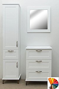 Тумба с раковиной Эстет Bali Classic 75 любой цвет тумбы и раковины под заказ для ванной в интернет-магазине Sanbest