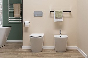 Унитаз приставной Aquanet Rimless Atago 2.0 F LX-1906 с крышкой микролифт, безободковый купить в интернет-магазине Sanbest