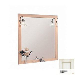 Зеркало Cezares STAR SCS105.03 Pennellato sabbia бежевый в ванную от интернет-магазине сантехники Sanbest