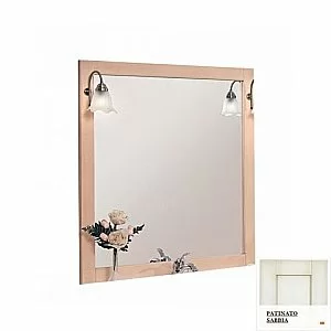 Зеркало Cezares STAR SCS105.03 Pennellato sabbia бежевый в ванную от интернет-магазине сантехники Sanbest