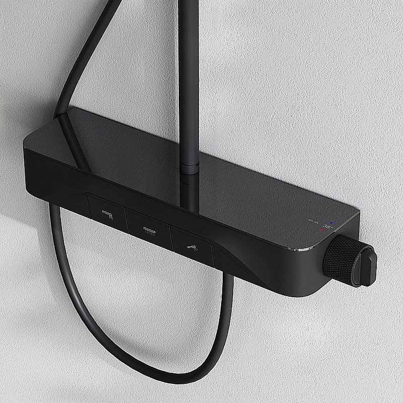 Душевая система AM.PM Func F078F322 черная купить в интернет-магазине сантехники Sanbest