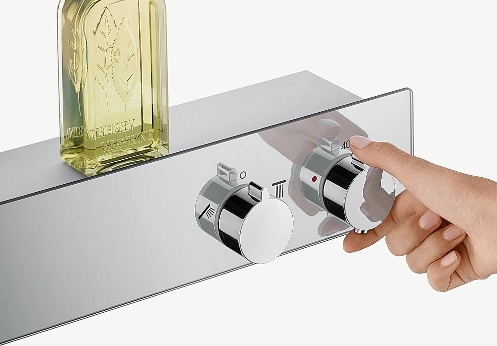 Термостат для душа Hansgrohe ShowerTablet 600 13108000 купить в интернет-магазине сантехники Sanbest